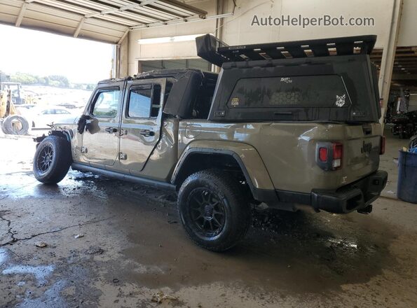 1C6HJTAG5LL206633 2020 JEEP GLADIATOR Желто-коричневый Задняя левая четверть
