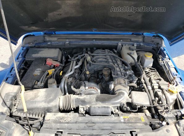 1C6HJTAG5PL575997 2023 JEEP GLADIATOR Blue Engine compartment view