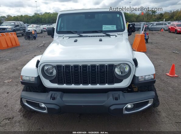 1C6HJTAG5RL118948 2024 JEEP GLADIATOR White ხელსაწყოთა პანელის ხედი