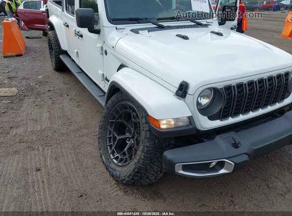 1C6HJTAG5RL118948 2024 JEEP GLADIATOR White წინა ხედი
