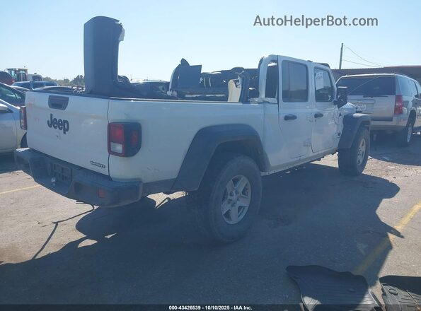 1C6HJTAG6LL125530 2020 JEEP GLADIATOR White Tył prawy