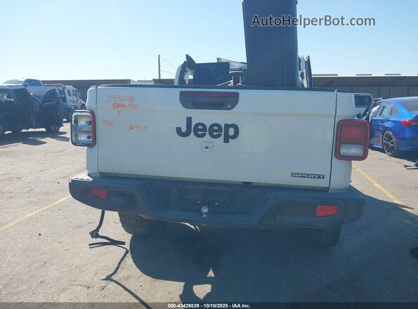 1C6HJTAG6LL125530 2020 JEEP GLADIATOR White 