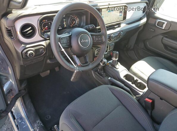 1C6HJTAG6RL126587 2024 JEEP GLADIATOR Gray Առջևի վահանակի տեսք