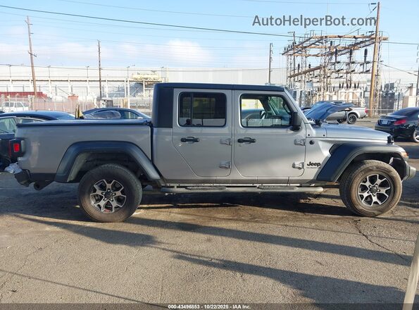 1C6HJTAG7LL159394 2020 JEEP GLADIATOR Gray Vista interior trasera