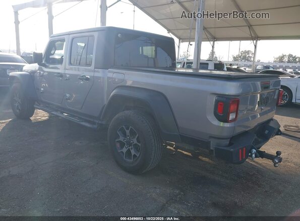 1C6HJTAG7LL159394 2020 JEEP GLADIATOR Gray Trasero izquierdo