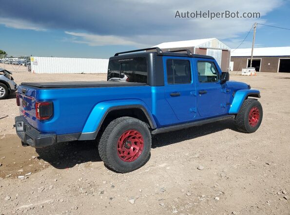 1C6HJTAG7ML501007 2021 JEEP GLADIATOR Blue Задня права чверть