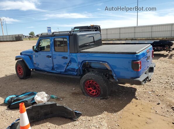 1C6HJTAG7ML501007 2021 JEEP GLADIATOR Blue Задня ліва чверть