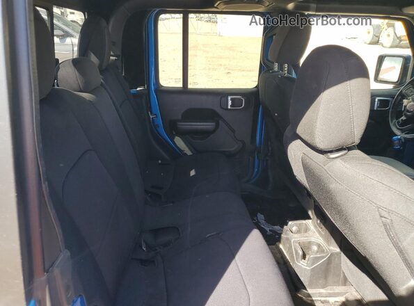1C6HJTAG7ML501007 2021 JEEP GLADIATOR Blue Вид задніх сидінь