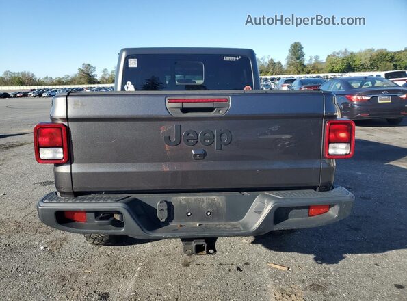 1C6HJTAG8ML581465 2021 JEEP GLADIATOR Gray Widok z tyłu