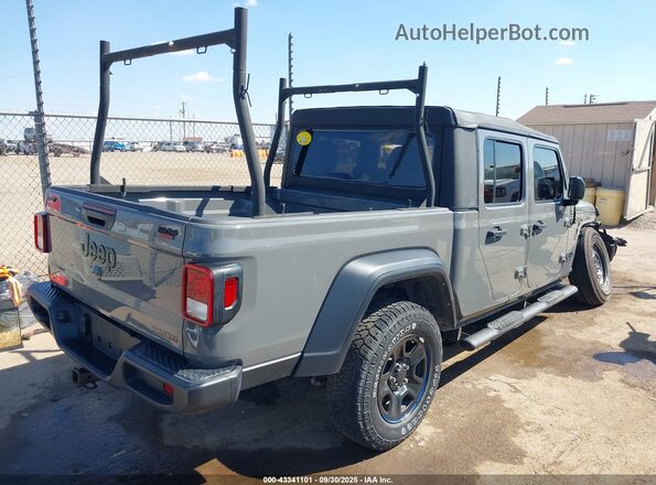 1C6HJTAG8ML598928 2021 JEEP GLADIATOR Gray Задня права чверть