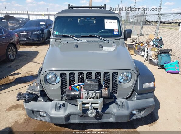 1C6HJTAG8ML598928 2021 JEEP GLADIATOR Gray Вид щитка приладів