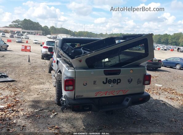 1C6HJTAG8PL548454 2023 JEEP GLADIATOR Gray Задня ліва чверть