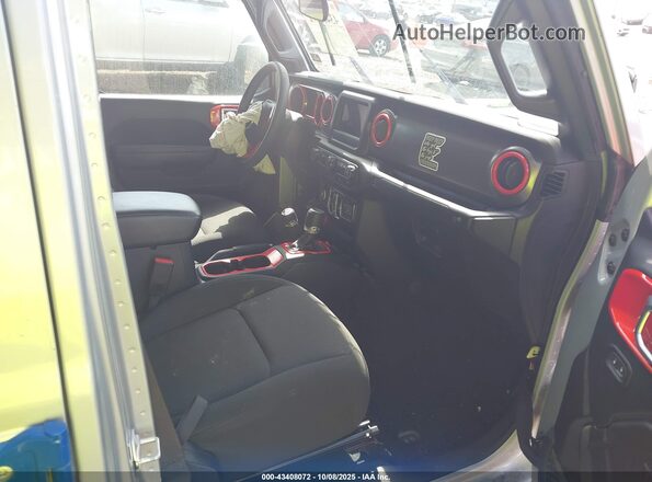1C6HJTAG8PL548454 2023 JEEP GLADIATOR Gray Вид салону спереду