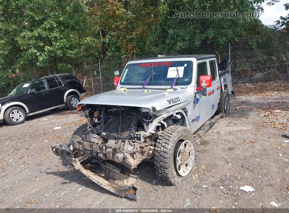 1C6HJTAG8PL548454 2023 JEEP GLADIATOR Gray Передня ліва чверть