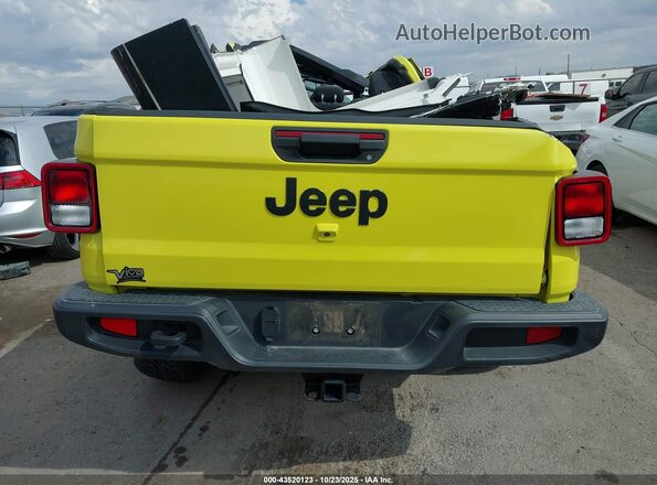 1C6HJTAG8PL568624 2023 JEEP GLADIATOR Yellow 