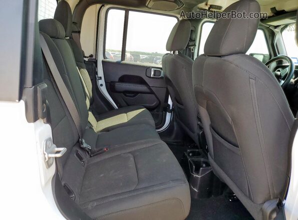1C6HJTFG1LL106652 2020 JEEP GLADIATOR Белый Вид задних сидений