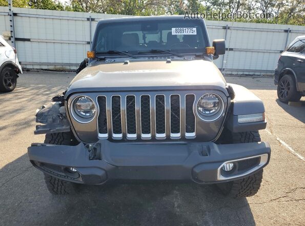 1C6HJTFG1LL130546 2020 JEEP GLADIATOR Gray წინა ხედი