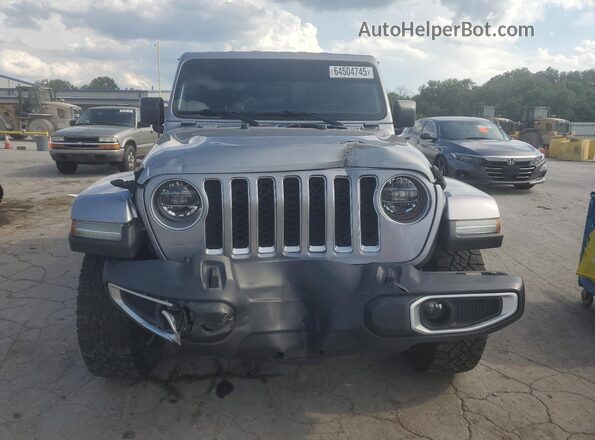 1C6HJTFG4LL180731 2020 JEEP GLADIATOR Silver Widok z przodu