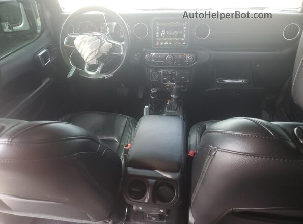 1C6HJTFG4LL180731 2020 JEEP GLADIATOR Silver Widok deski rozdzielczej