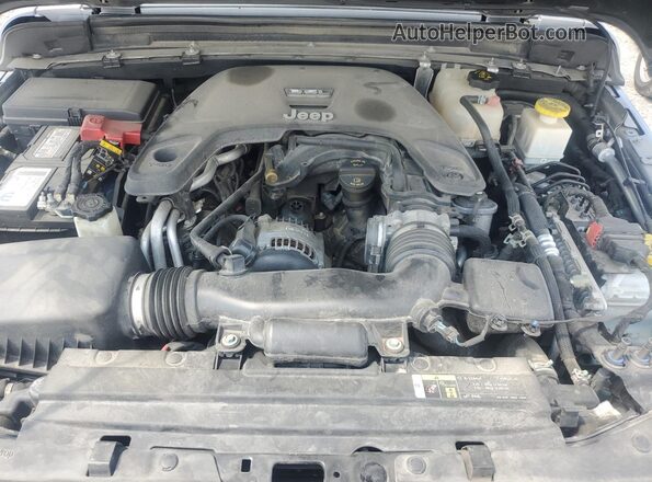 1C6HJTFG6LL129635 2020 JEEP GLADIATOR Gray Вид задньої частини салону