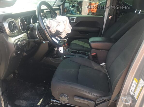 1C6HJTFG6LL129635 2020 JEEP GLADIATOR Gray Вид салону спереду