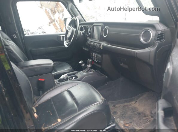 1C6HJTFG6LL147679 2020 JEEP GLADIATOR Black Front interior view