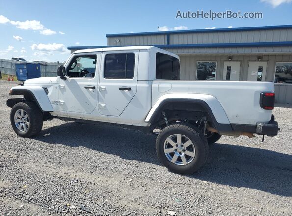 1C6HJTFG8LL115302 2020 JEEP GLADIATOR White უკანა მარცხენა