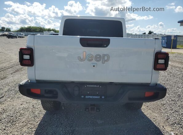 1C6HJTFG8LL115302 2020 JEEP GLADIATOR White უკანა ხედი