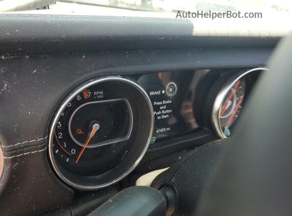 1C6HJTFG8LL212709 2020 JEEP GLADIATOR White Սարքավորումների վահանակի տեսք