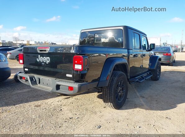 1C6HJTFG9PL564171 2023 JEEP GLADIATOR Черный Задняя правая четверть
