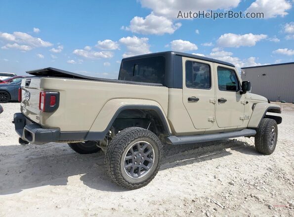 1C6HJTFGXLL206412 2020 JEEP GLADIATOR Tan Հետևի աջ