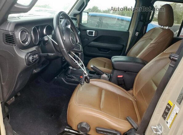 1C6HJTFGXLL206412 2020 JEEP GLADIATOR Tan Սալոնի դիմացի տեսք