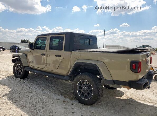 1C6HJTFGXLL206412 2020 JEEP GLADIATOR Tan Հետևի ձախ