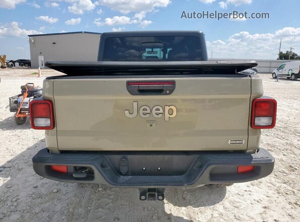 1C6HJTFGXLL206412 2020 JEEP GLADIATOR Tan Հետևի տեսք