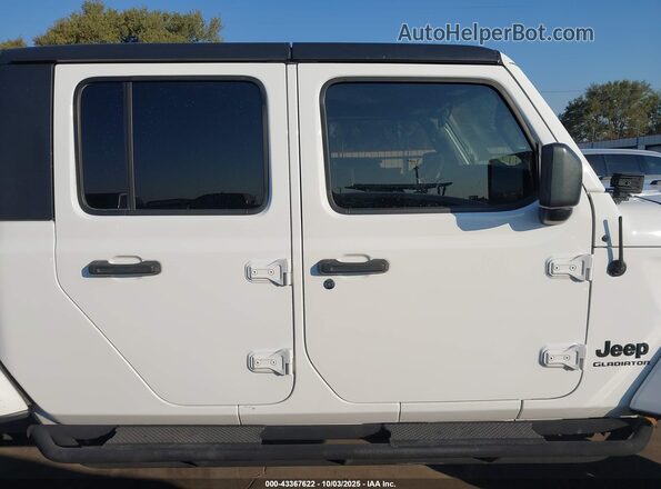1C6JJTAG4LL109568 2020 JEEP GLADIATOR White სალონის 360-გრადუსიანი ხედი