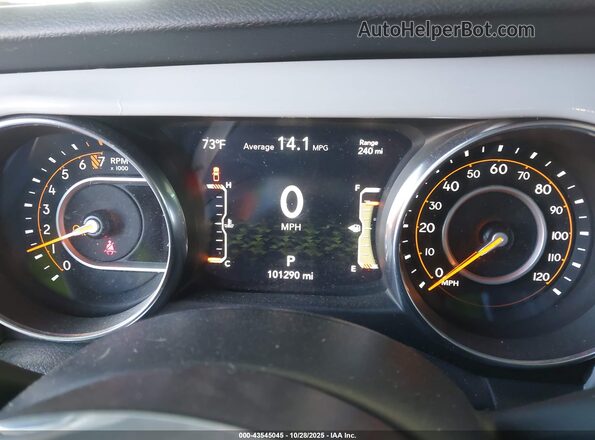 1C6JJTAG8LL115955 2020 JEEP GLADIATOR Gray Widok tylnych siedzeń