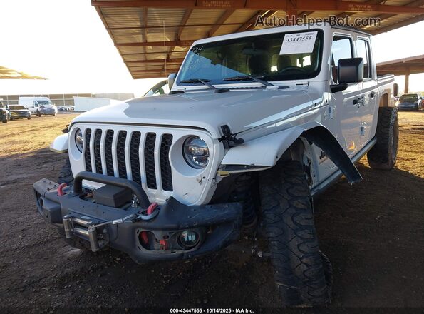 1C6JJTAG8ML557863 2021 JEEP GLADIATOR White წინა ხედი