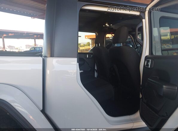 1C6JJTAG8ML557863 2021 JEEP GLADIATOR White VIN კოდის სტიკერის ხედი