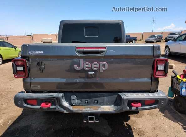 1C6JJTBG2ML571837 2021 JEEP GLADIATOR Charcoal უკანა ხედი