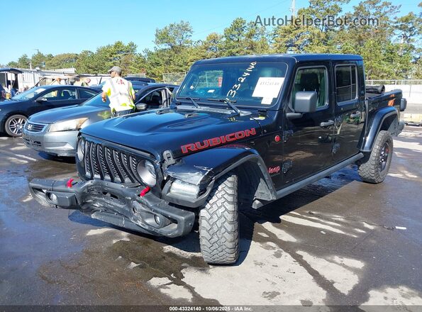 1C6JJTBG4ML526026 2021 JEEP GLADIATOR Black Передня ліва чверть