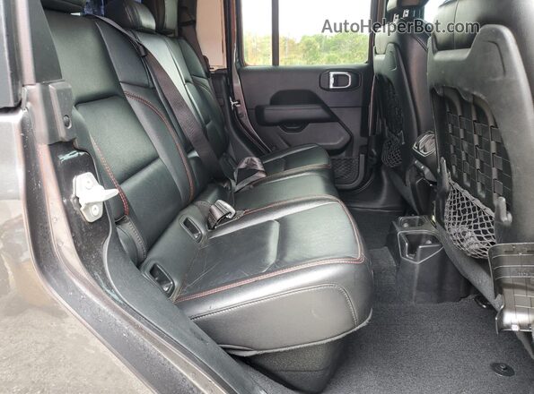 1C6JJTBG5LL178297 2020 JEEP GLADIATOR Gray უკანა სავარძლების ხედი