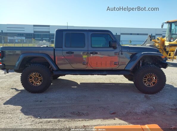 1C6JJTEGXLL208552 2020 JEEP GLADIATOR Gray უკანა სალონის ხედი
