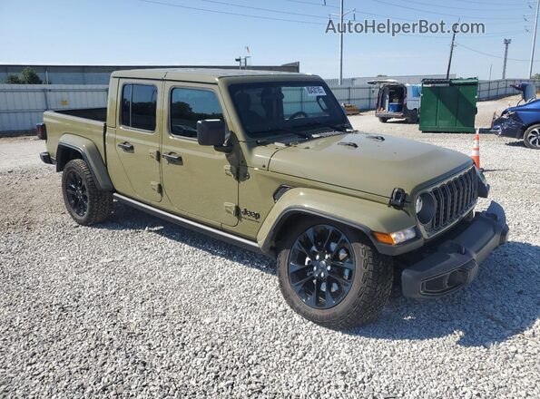 1C6PJTAG0SL508440 2025 JEEP GLADIATOR Green Передня права чверть