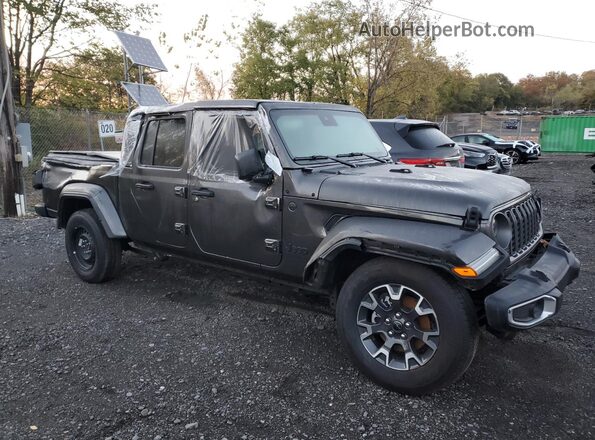 1C6RJTAG6SL527258 2025 JEEP GLADIATOR Gray Передня права чверть