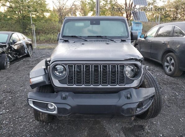 1C6RJTAG6SL527258 2025 JEEP GLADIATOR Gray Вид спереду