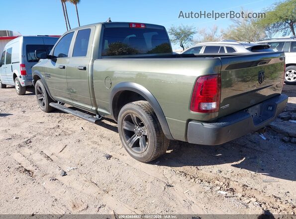 1C6RR6GG5MS521221 2021 RAM 1500 CLASSIC Green Rear left