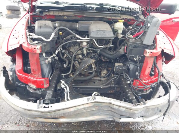 1C6RR6LG8HS561210 2017 RAM 1500 Red Вид ззаду