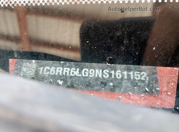 1C6RR6LG9NS161152 2022 RAM 1500 Red 