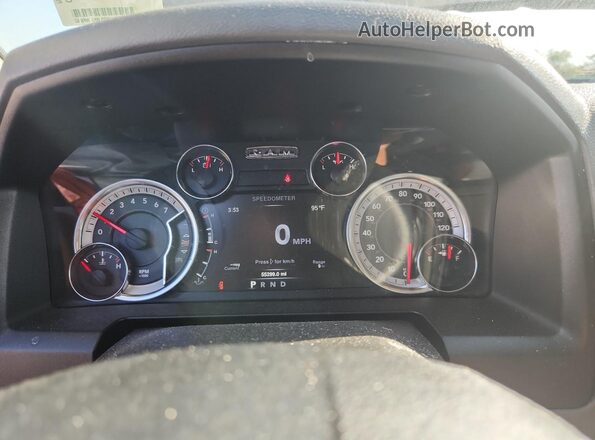 1C6RR6TT7LS135188 2020 RAM 1500 Black ხელსაწყოთა პანელის ხედი