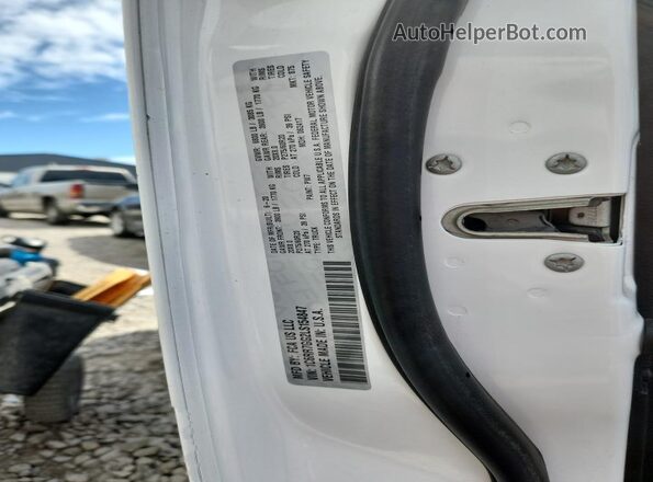 1C6RR7GG2LS154847 2020 RAM 1500 White VIN კოდის სტიკერის ხედი